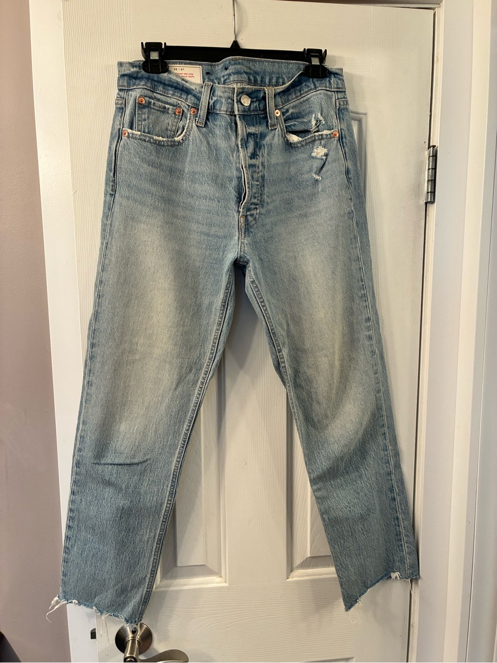 GAP jeans straight high rise
